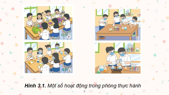 Giáo án PPT KHTN 6 chân trời Bài 3: Quy định an toàn trong phòng thực hành. Giới thiệu một số dụng cụ đo - Sử dụng kính lúp và kính hiển vi quang học