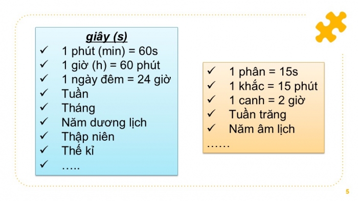 Giáo án PPT KHTN 6 chân trời Bài 6: Đo thời gian