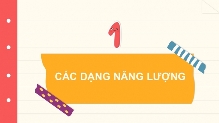 Giáo án PPT KHTN 6 chân trời Bài 41: Năng lượng