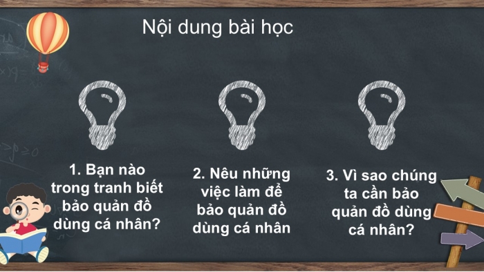 Giáo án PPT Đạo đức 2 chân trời Bài 3: Bảo quản đồ dùng cá nhân