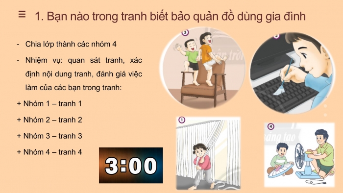 Giáo án PPT Đạo đức 2 chân trời Bài 4: Bảo quản đồ dùng gia đình