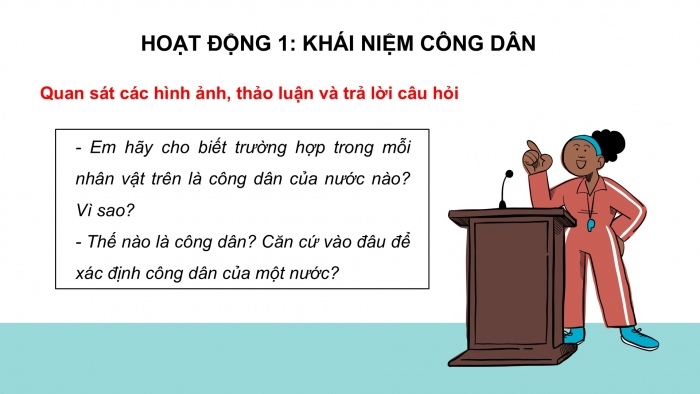 Giáo án PPT Công dân 6 cánh diều Bài 10: Công dân nước Cộng hoà xã hội chủ nghĩa Việt Nam