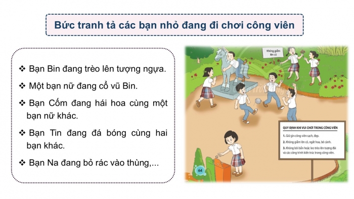 Giáo án PPT Đạo đức 2 chân trời Bài 15: Thực hiện quy định nơi công cộng