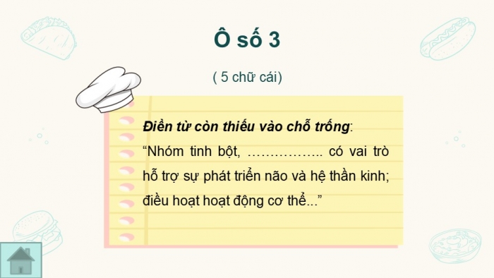 Giáo án PPT Công nghệ 6 cánh diều Ôn tập chủ đề 2