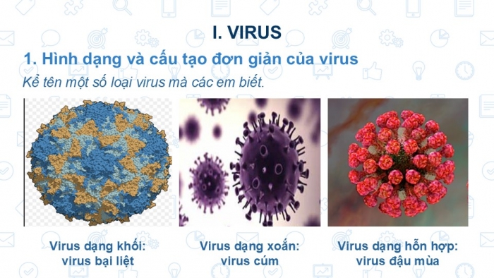 Giáo án PPT KHTN 6 cánh diều Bài 16: Virus và vi khuẩn