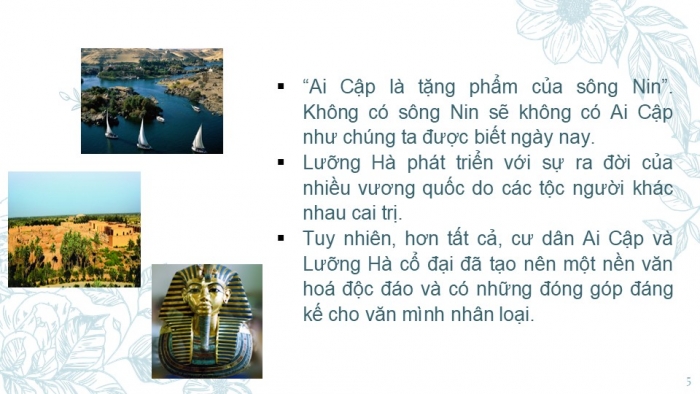 Giáo án PPT Lịch sử 6 cánh diều Bài 6: Ai Cập và Lưỡng Hà cổ đại