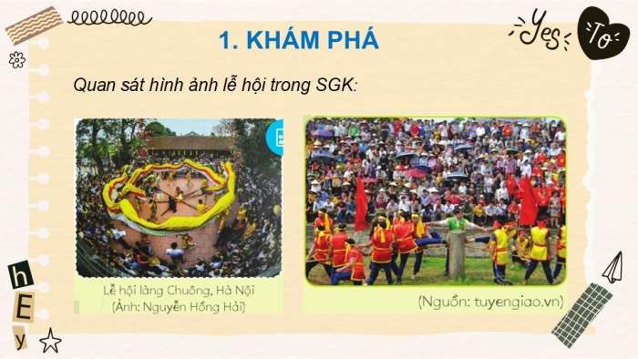 Giáo án PPT Mĩ thuật 6 cánh diều Bài 11: Ngày hội quê em