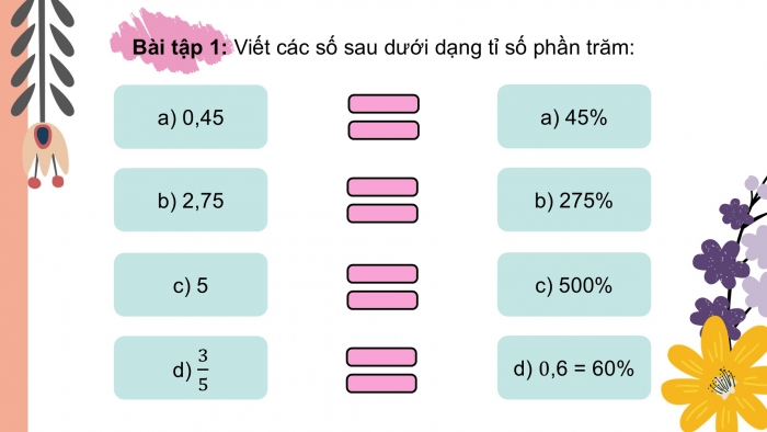 Giáo án điện tử Toán 5 chân trời Bài 59: Em làm được những gì?