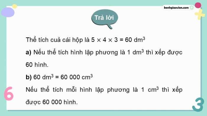 Giáo án điện tử Toán 5 chân trời Bài 75: Em làm được những gì?