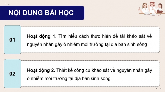 Giáo án điện tử Hoạt động trải nghiệm 9 kết nối Chủ đề 7 Tuần 3