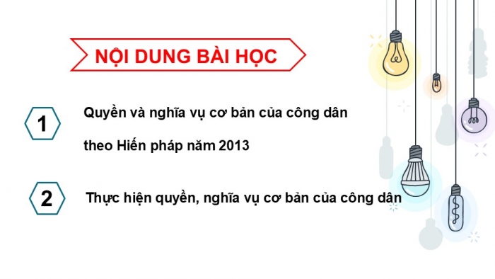 Giáo án PPT Công dân 6 kết nối Bài 10: Quyền và nghĩa vụ cơ bản của công dân