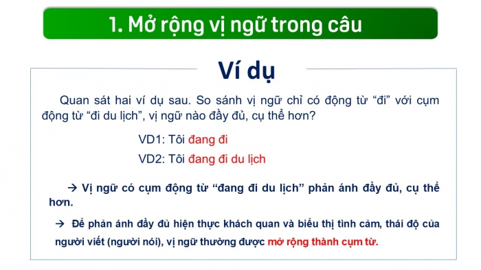 Giáo án PPT Ngữ văn 6 cánh diều Bài 5: Thực hành tiếng Việt