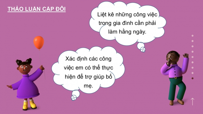 Giáo án PPT HĐTN 6 cánh diều Chủ đề 6: Công việc trong gia đình - Tuần 22