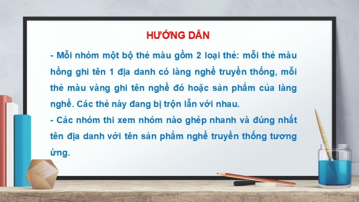 Giáo án PPT HĐTN 6 cánh diều Chủ đề 8: Giữ gìn nghề xưa - Tuần 29