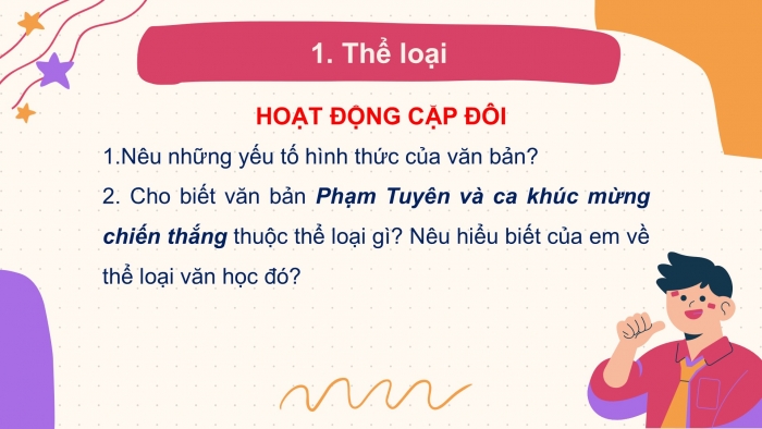 Giáo án PPT Ngữ văn 6 cánh diều Bài 10: Phạm Tuyên và ca khúc mừng chiến thắng