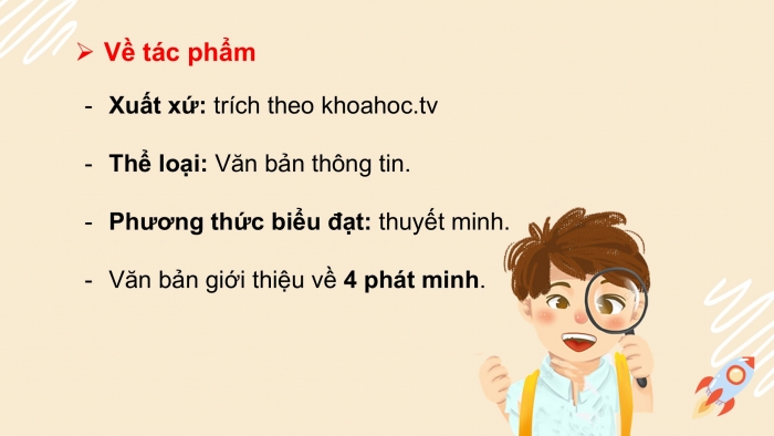 Giáo án PPT Ngữ văn 6 cánh diều Bài 10: Những phát minh “tình cờ và bất ngờ”