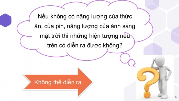 Giáo án PPT KHTN 6 kết nối Bài 46: Năng lượng và sự truyền năng lượng