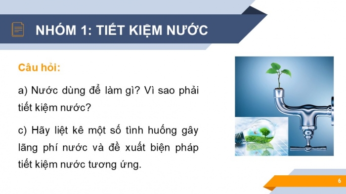 Giáo án PPT KHTN 6 kết nối Bài 51: Tiết kiệm năng lượng