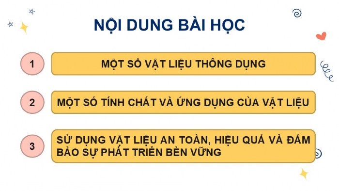 Giáo án PPT KHTN 6 chân trời Bài 11: Một số vật liệu thông dụng