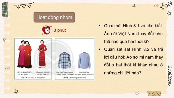 Giáo án PPT Công nghệ 6 chân trời Bài 8: Thời trang