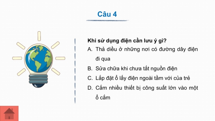 Giáo án PPT Công nghệ 6 chân trời Ôn tập Chương 4