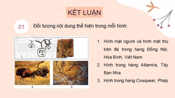 Giáo án PPT Mĩ thuật 6 chân trời Bài 1: Những hình vẽ trong hang động