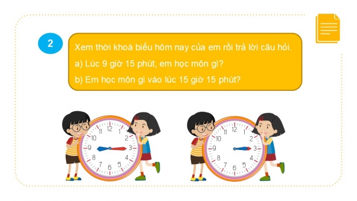 Giáo án PPT Toán 2 kết nối Bài 31: Thực hành và trải nghiệm xem đồng hồ, xem lịch