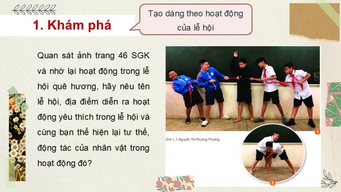 Giáo án PPT Mĩ thuật 6 chân trời Bài 4: Hội xuân quê hương