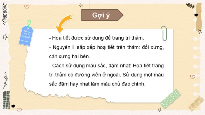 Giáo án PPT Mĩ thuật 6 chân trời Bài 3: Thảm trang trí với hoạ tiết trống đồng