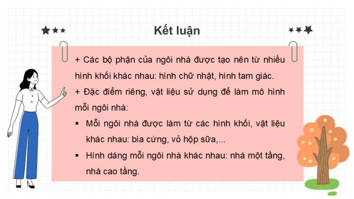 Giáo án PPT Mĩ thuật 6 chân trời Bài 2: Mô hình ngôi nhà 3D