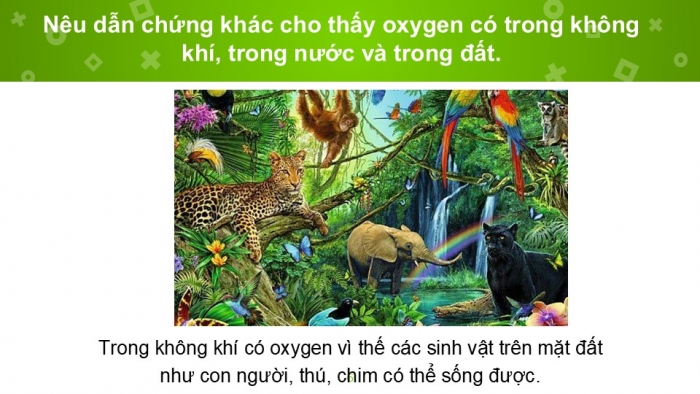 Giáo án PPT KHTN 6 kết nối Bài 11: Oxygen. Không khí