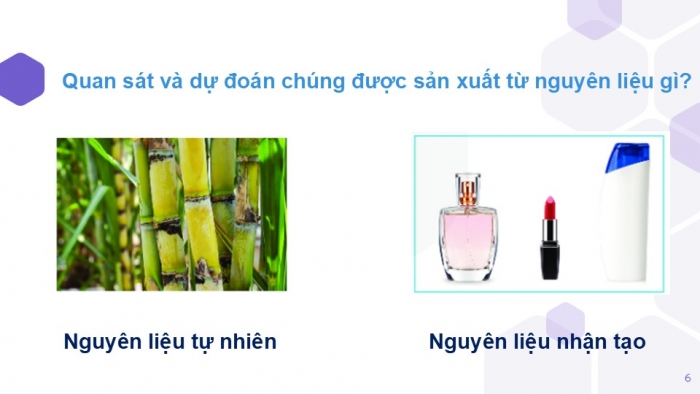 Giáo án PPT KHTN 6 kết nối Bài 13: Một số nguyên liệu