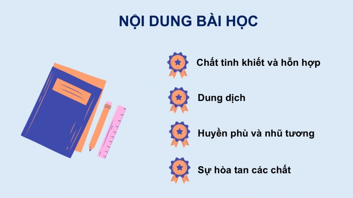 Giáo án PPT KHTN 6 kết nối Bài 16: Hỗn hợp các chất