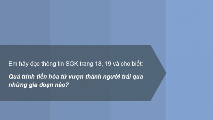 Giáo án PPT Lịch sử 6 chân trời Bài 3: Nguồn gốc loài người