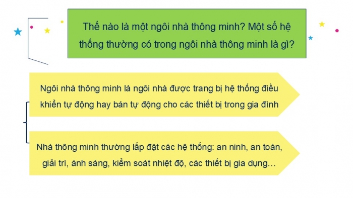 Giáo án PPT Công nghệ 6 kết nối Bài 3: Ngôi nhà thông minh