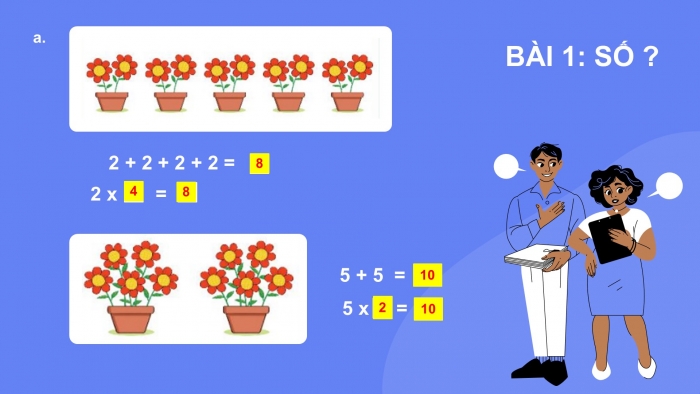 Giáo án PPT Toán 2 kết nối Bài 37: Phép nhân