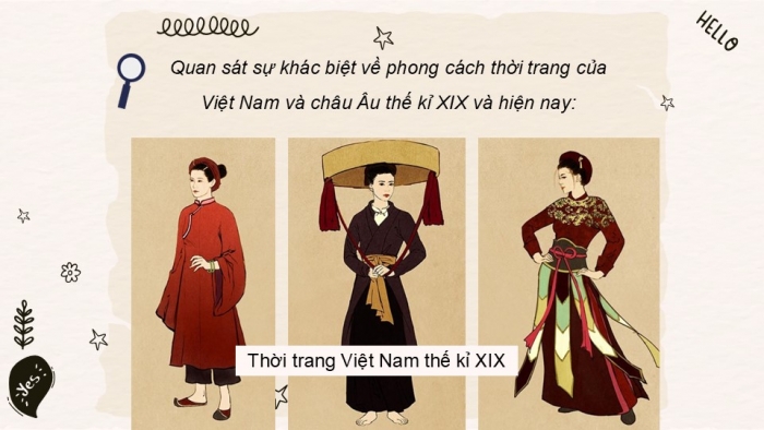 Giáo án PPT Công nghệ 6 kết nối Bài 9: Thời trang