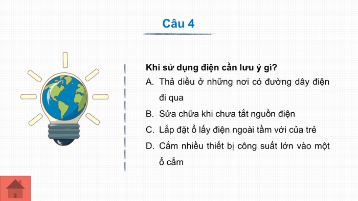 Giáo án PPT Công nghệ 6 kết nối Ôn tập Chương IV