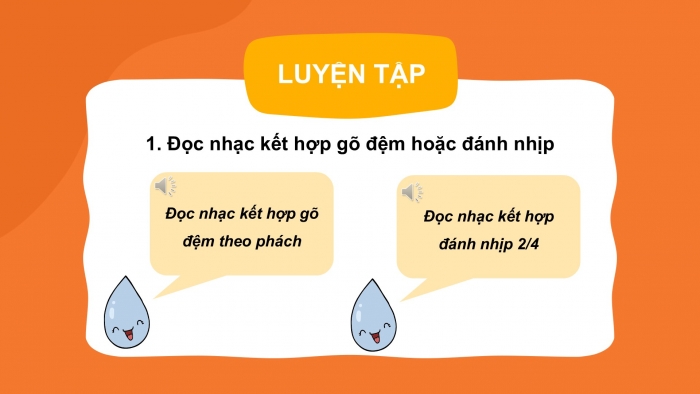 Giáo án PPT Âm nhạc 6 kết nối Tiết 20: Bài đọc nhạc số 3, Ôn tập Mưa rơi