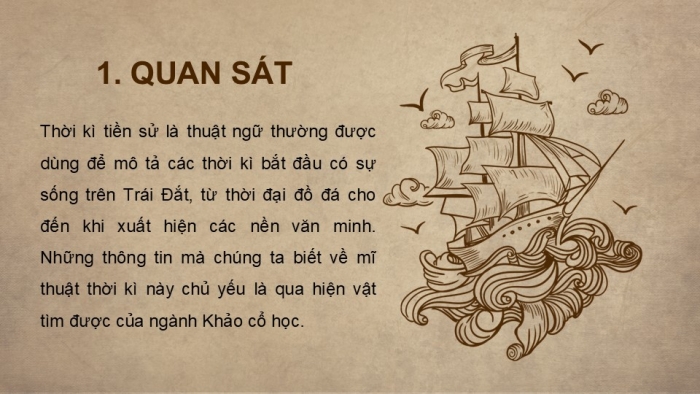 Giáo án PPT Mĩ thuật 6 kết nối Bài 7: Mĩ thuật thế giới thời kì tiền sử