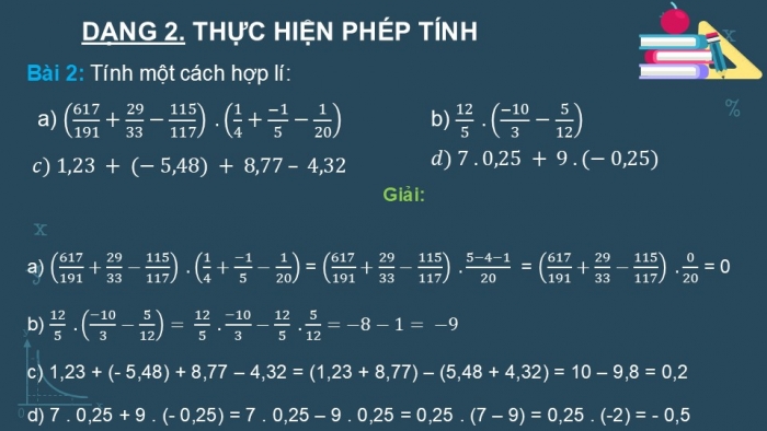 Giáo án PPT Toán 6 cánh diều Bài tập cuối chương V