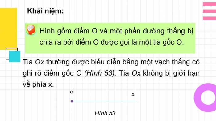 Giáo án PPT Toán 6 cánh diều Bài 4: Tia