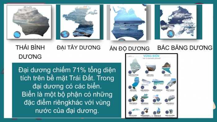 Giáo án PPT Địa lí 6 chân trời Bài 18: Biển và đại dương