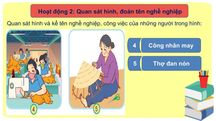 Giáo án PPT Tự nhiên và Xã hội 2 kết nối Bài 2: Nghề nghiệp của người lớn trong gia đình