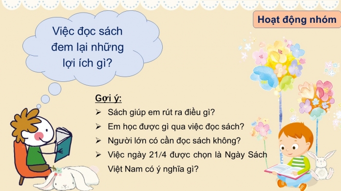 Giáo án PPT Tự nhiên và Xã hội 2 kết nối Bài 7: Ngày hội đọc sách của chúng em