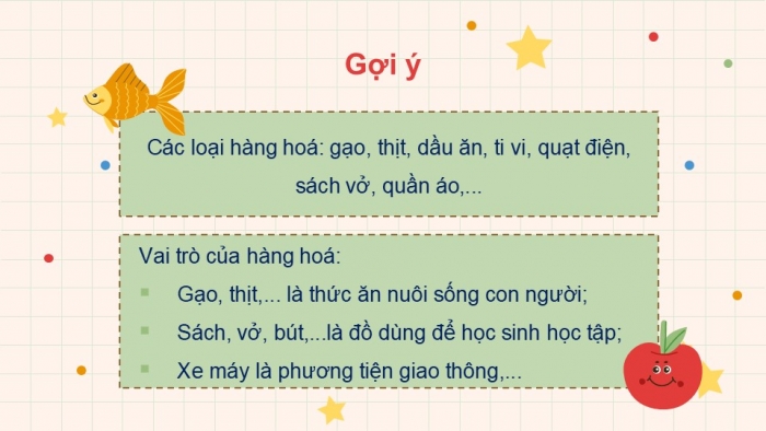 Giáo án PPT Tự nhiên và Xã hội 2 kết nối Bài 11: Hoạt động mua bán hàng hóa