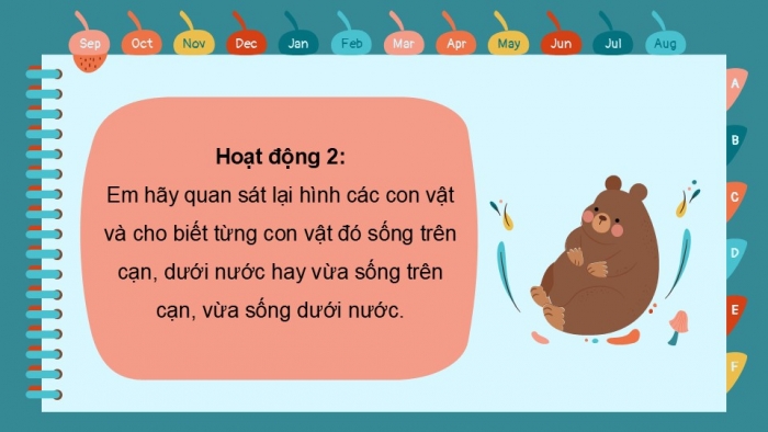 Giáo án PPT Tự nhiên và Xã hội 2 kết nối Bài 17: Động vật sống ở đâu?