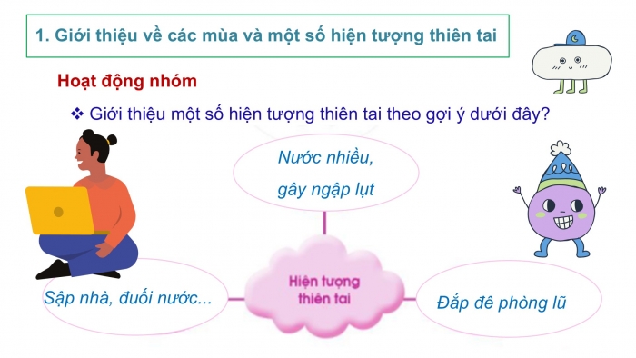 Giáo án PPT Tự nhiên và Xã hội 2 cánh diều Ôn tập và đánh giá chủ đề Trái Đất và bầu trời