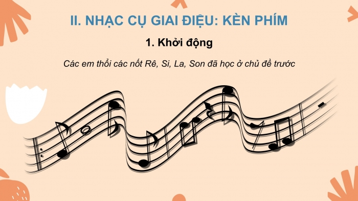 Giáo án PPT Âm nhạc 6 chân trời Tiết 24: Sáo recorder và Kèn phím Bài thực hành số 5