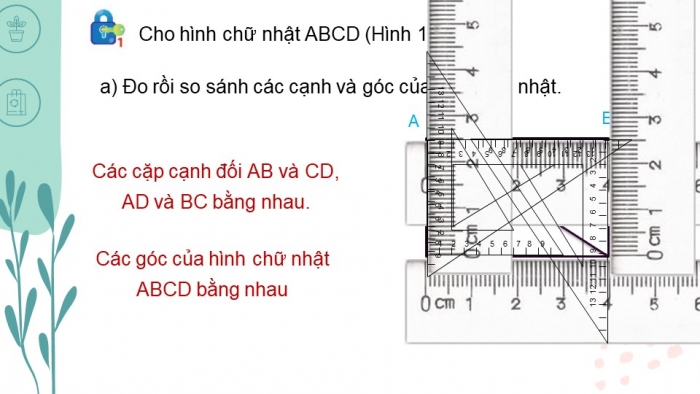 Giáo án PPT Toán 6 chân trời Bài 2: Hình chữ nhật – Hình thoi – Hình bình hành – Hình thang cân